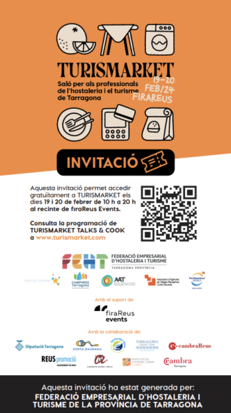 invitació fira Turismarket 2024 a firaReus