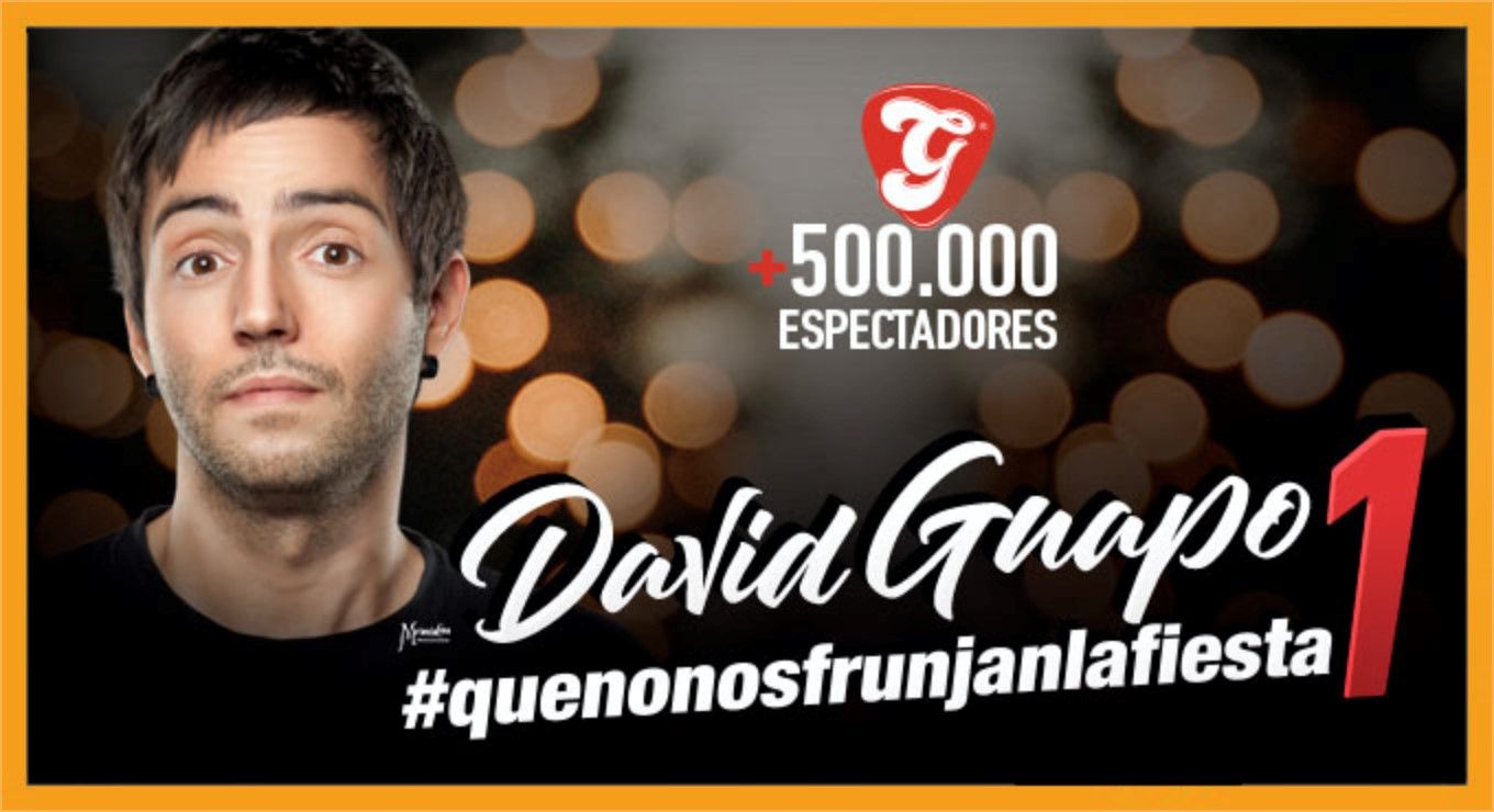 Espectacle David Guapo: Que no nos frunjan la fiesta