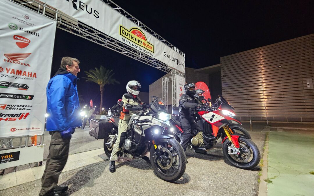 Torna la ruta motociclista EutichesBook-Reus amb sortida i arribada a firaReus Events
