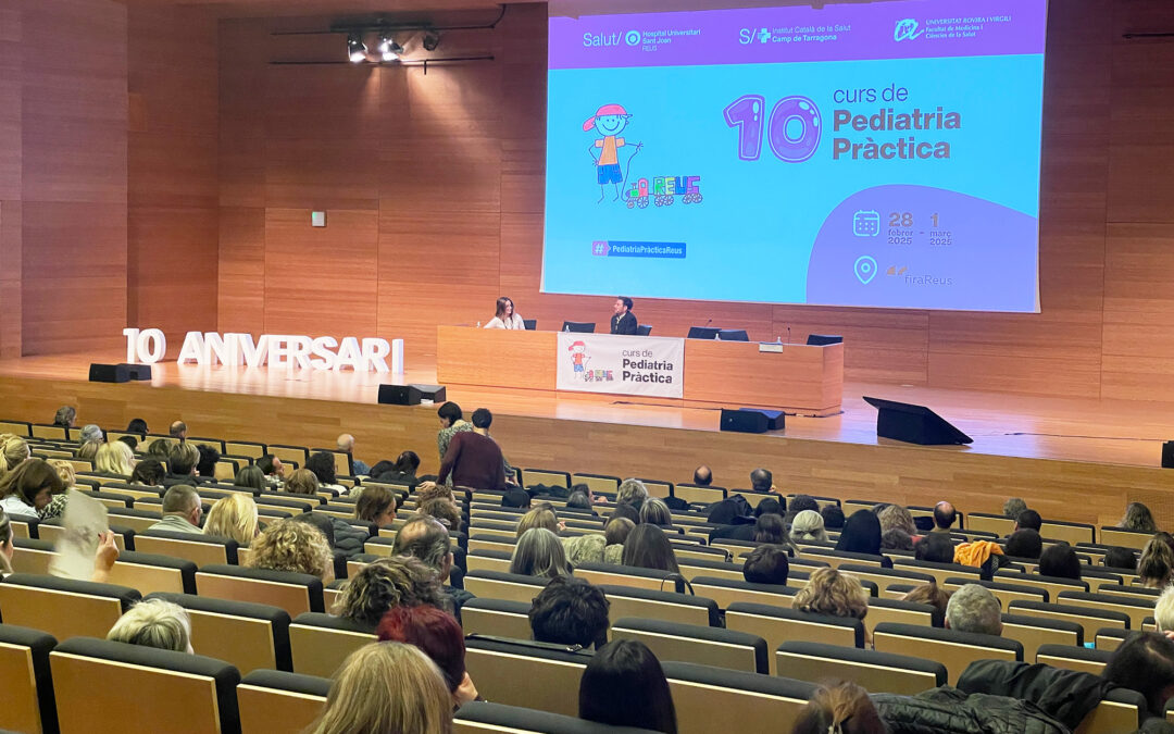 L’onzena edició del Curs de Pediatria Pràctica reunirà més de 400 professionals de l’àmbit de la pediatria a firaReus events